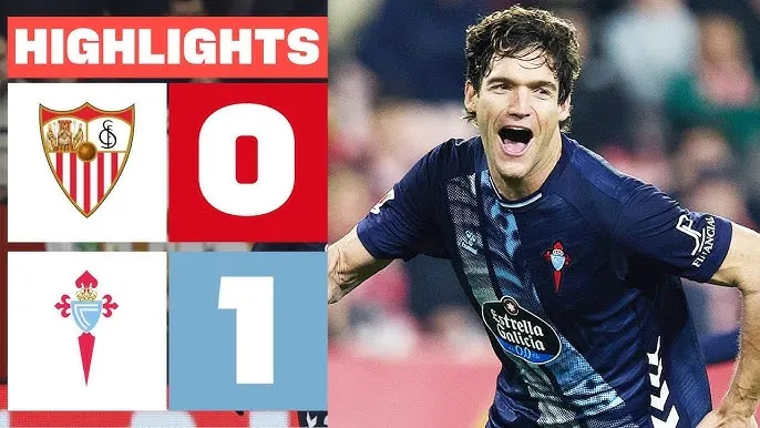 Sevilla vs Celta Vigo 0-1: Marcos Alonso ghi bàn duy nhất nhờ chấm penalty, Celta Vigo giành gọn 3 điểm quý giá