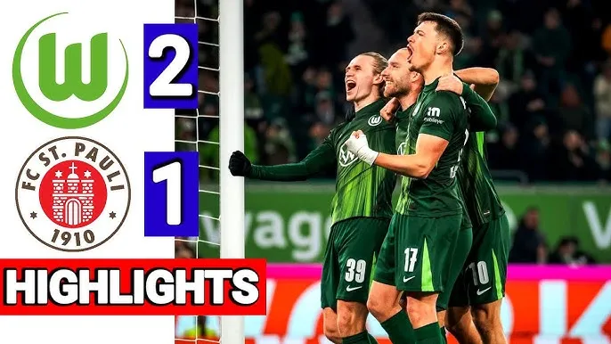 Wolfsburg vs St Pauli 2-1: Christian Eriksen mở bàn nhờ chấm penalty, Eric Smith gỡ hòa, Dzenan Pejcinovic chốt hạ 3 điểm quý giá