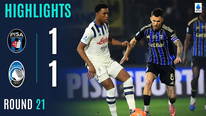 Pisa vs Atalanta 1-1: Hấp dẫn 7 phút cuối, Nikola Krstovic mở bàn phút 83, Rafiu Durosinmi lập tức cứu thua, chia điểm phút 87