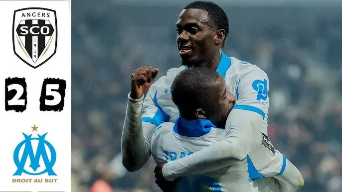 Angers vs Marseille 2-5: Amine Sbai, Jim Allevinah lập công, Amine Gouiri, Mason Greenwood, Junior Traore, Timothy Weah, Igor Paixao nhấn chìm chủ nhà