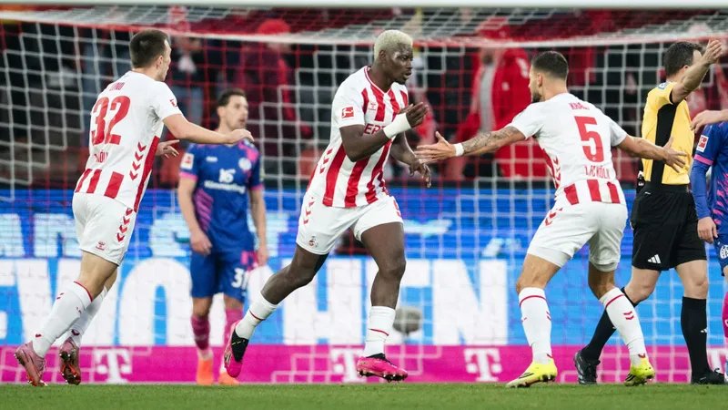 Cologne vs Mainz 05 2-1: Stefan Bell sớm mở bàn nhưng Ragnar Ache bất ngờ tỏa sáng cú đúp ngược dòng