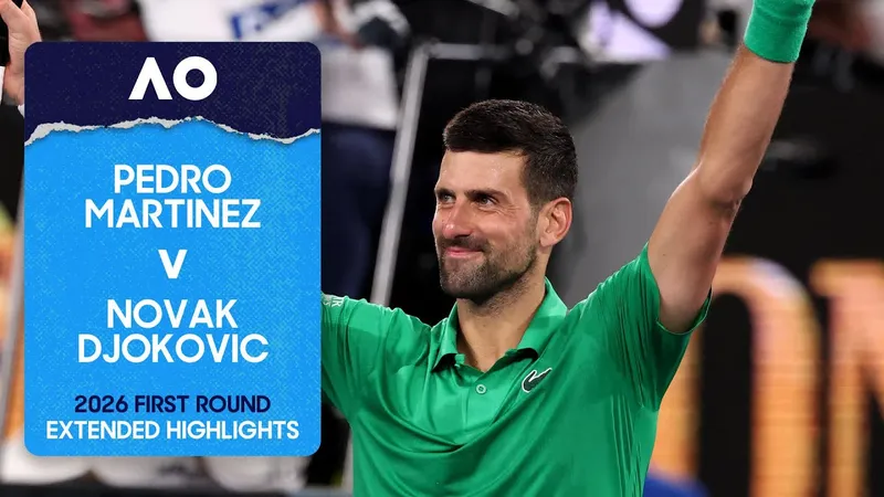 Pedro Martinez vs Novak Djokovic 3-6, 2-6, 2-6: Dễ dàng hạ Martinez, Djokovic cán mốc 100 trận thắng trong sự nghiệp tại Australian Open
