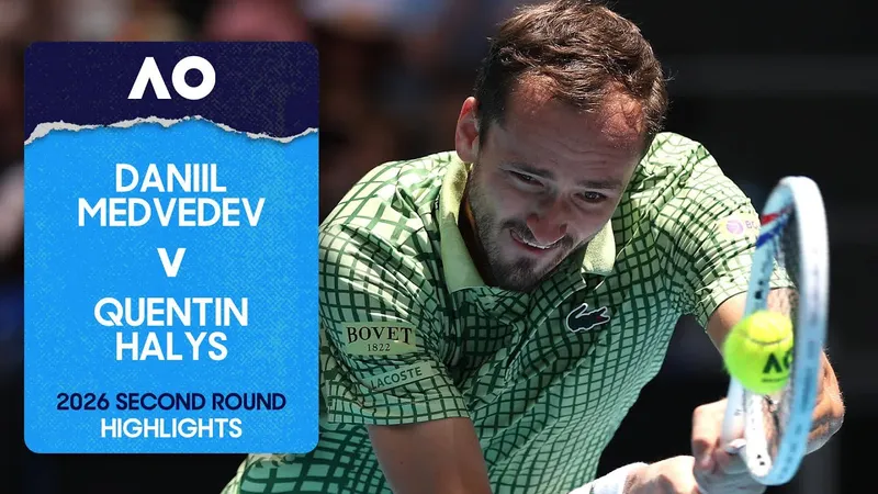 Daniil Medvedev vs Quentin Halys 6-7 (9-11), 6-3, 6-4, 6-2: Chật vật hạ Halys sau 3 giờ 4 phút, Medvedev gặp Fabian Marozsan ở vòng 3