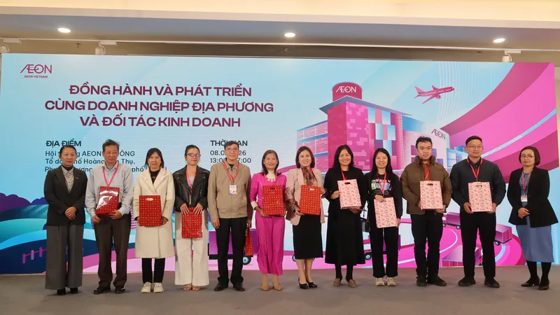 Chương trình "AEON Việt Nam đồng hành và phát triển cùng doanh nghiệp địa phương và đối tác kinh doanh" đã diễn ra thành công tại TPHCM và Hà Nội