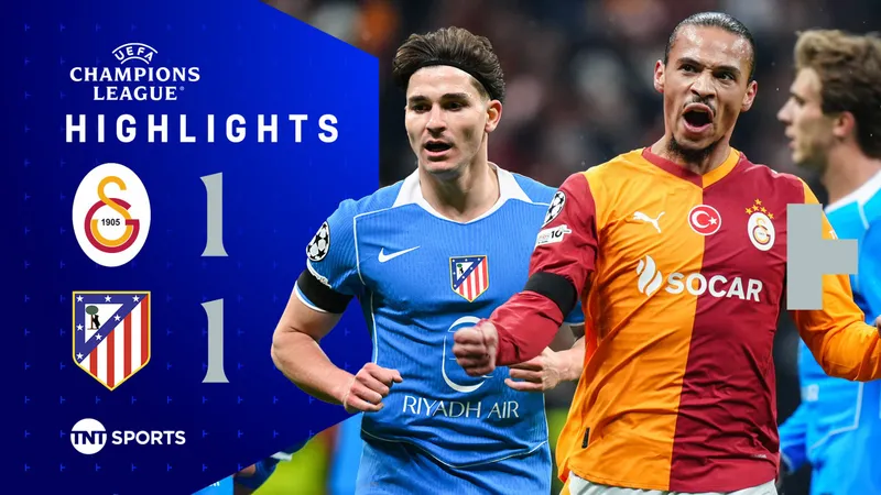 Galatasaray vs Atletico Madrid 1-1: Hậu duệ Simeone tỏa sáng, Llorente phản lưới nhà, HLV Diego Simeone rộng đường đi tiếp
