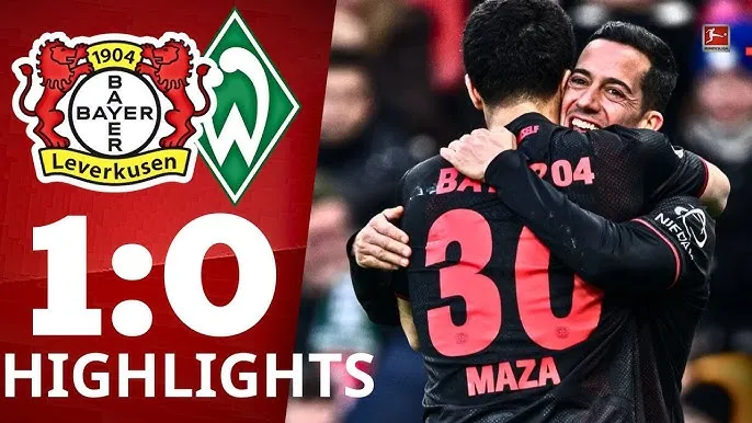 Bayer Leverkusen vs Werder Bremen 1-0: VAR không công nhận bàn thắng của Patrik Schick, Lucas Vazquez ghi bàn duy nhất