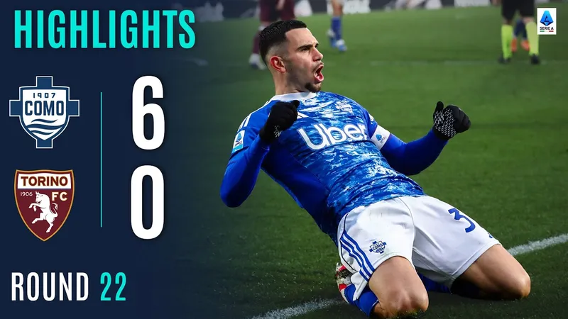 Como vs Torino 6-0: Douvikas xuất thần cú đúp, Baturina, Da Cunha, Kuhn, Caqueret đua tài ghi bàn, chiến thắng áp đảo