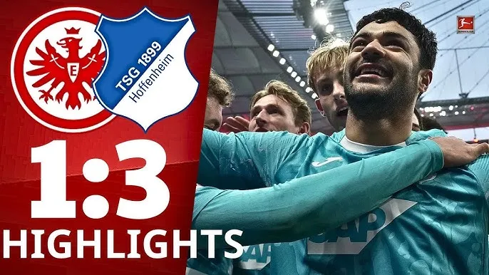 Frankfurt vs Hoffenheim 0-3: Kalimuendo mở bàn, Max Moerstedt, Ozan Kabak ngược dòng, Aurele Amenda phản lưới nhà