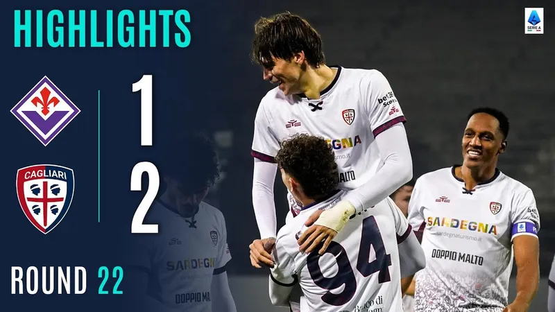 Fiorentina vs Cagliari 1-2: Semih Kilicsoy khai bàn, Marco Palestra nhân đôi tỷ số, Marco Brescianini ngược dòng bất thành