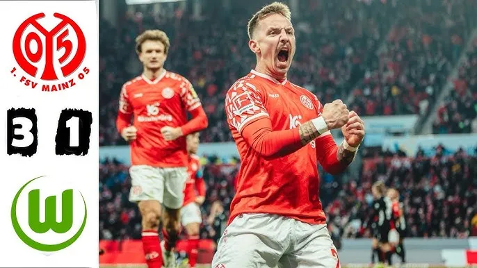 Mainz 05 vs Wolfsburg 3-1: Amoura sớm tỏa sáng phút thứ 3, Phillip Tietz, Stefan Bell, Nadiem Amiri ngược dòng giành 3 điểm