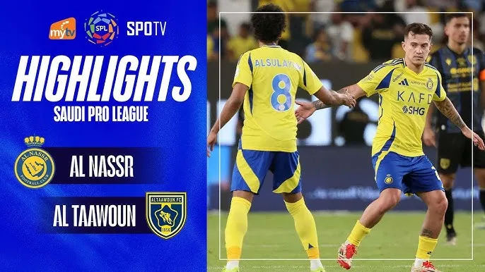 Al Nassr vs Al Taawoun 1-0: Brozovic, Ronaldo áp đảo, khiến Al Dossari phản lưới nhà, củng cố ngôi nhì bảng Saudi Pro League