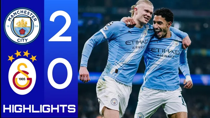 Man City vs Galatasaray 2-0: Doku xuất thần cú đúp kiến tạo, Haaland, Cherki tỏa sáng, HLV Pep Guardiola vào vòng 1/8 Champions League