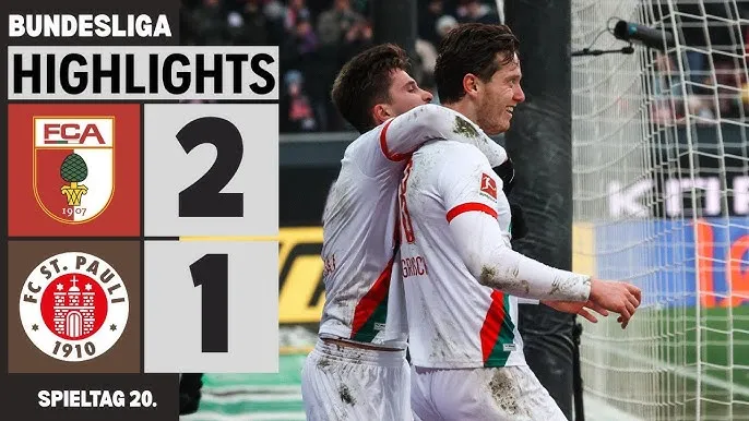 Augsburg vs St Pauli 2-1: Danel Sinani khai bàn trên chấm penalty, Michael Gregoritsch ngược dòng cú đúp đẹp mắt bỏ túi 3 điểm