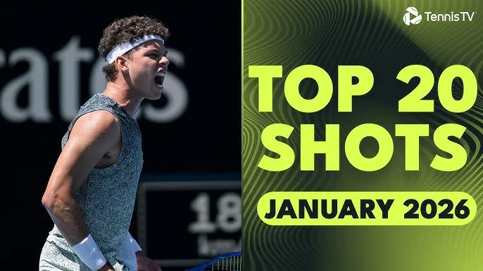 20 pha ăn điểm đẹp mắt ở đấu trường ATP trong tháng 1-2026