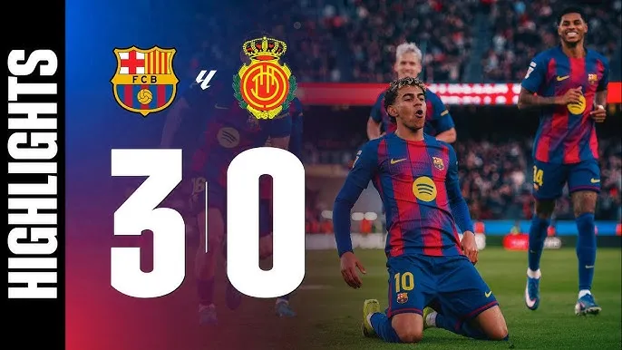 Barcelona vs Mallorca 3-0: Olmo xuất thần cú đúp kiến tạo, Lewandowski, Yamal, Bernal lần lượt phá lưới, Barca tạm dẫn đầu La Liga