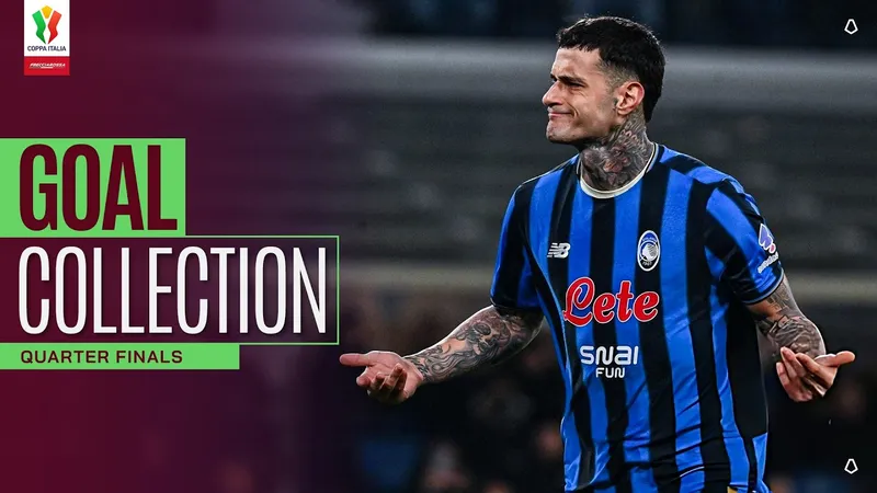 Yoan Bonny, Andy Diouf, Sandro Kulenovic, Gianluca Scamacca, Sulemana,... đua tài phá lưới ở vòng Tứ kết Coppa Italia 2025/26