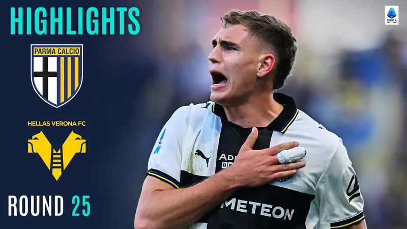 Parma vs Verona 2-1: Adrian Bernabe mở bàn, Gift Orban bị thẻ đỏ, Abdou Harroui gỡ hòa nhờ chấm penalty, Mateo Pellegrino kịp tỏa sáng