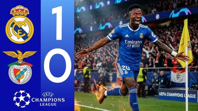 Benfica vs Real Madrid 0-1: Kylian Mbappe kém duyên, Vinicius cứa lòng tuyệt đẹp hạ gục chủ nhà, Real tiếp đón HLV Jose Mourinho ở lượt về 