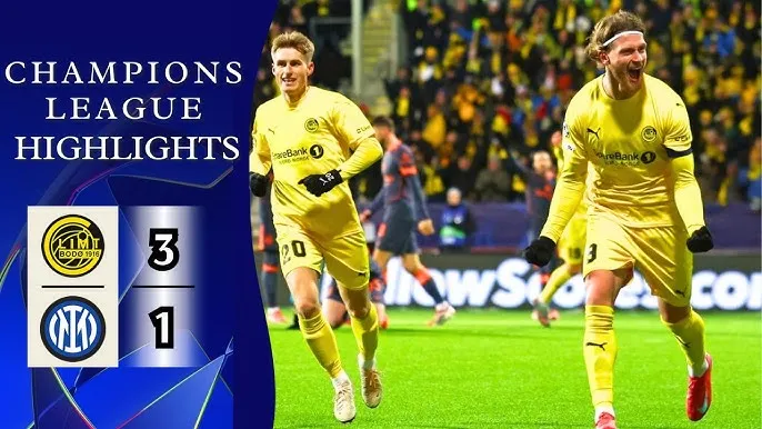 Bodo/Glimt vs Inter Milan 3-1: Esposito ghi bàn, Brunstad Fet, Hauge, Hogh tạo siêu bất ngờ chiến thắng, Inter khó khăn lượt về 