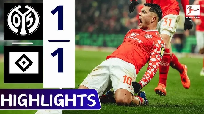 Mainz 05 vs Hamburger 1-1: Nadiem Amiri đá nối chớp nhoáng mở tỷ số, Fabio Vieira sút phạt gỡ hòa, may mắn chia điểm