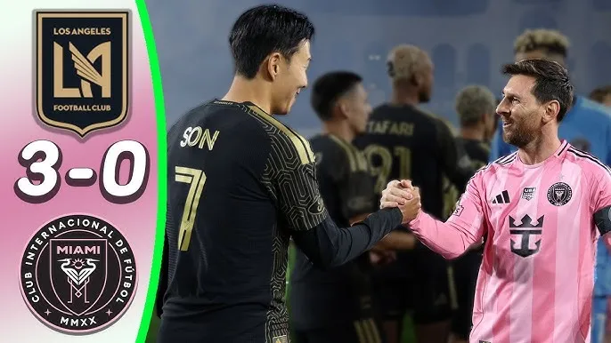 Los Angeles vs Inter Miami 3-0: Ngày Messi tịt ngòi, Son Heung Min thăng hoa, David Martinez, Bouanga, Ordaz lập công