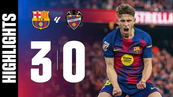 Barcelona vs Levante 3-0: Yamal tỏa sáng dấu ấn kiến tạo, Bernal, De Jong, Fermin Lopez đua tài ghi bàn, Barca hơn Real 1 điểm, dẫn đầu La Liga