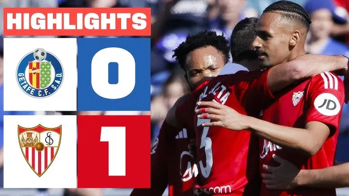 Getafe vs Sevilla 0-1: Djene Dakonam bất ngờ sớm bị thẻ đỏ, Akor Adams đánh gót kiến tạo, Djibril Sow sút chớp nhoáng ghi bàn duy nhất
