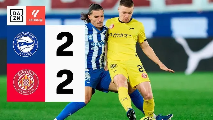 Alaves vs Girona 2-2: Vladyslav Vanat, Viktor Tsyhankov áp đảo nhưng Lucas Boye tỏa sáng cú đúp kịp cứu thua, chia điểm nghẹt thở