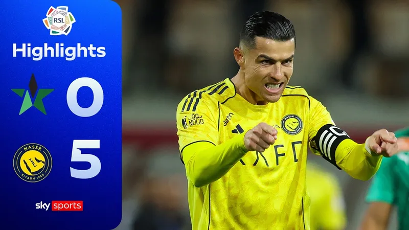 Al Najma vs Al Nassr 5-0: Ronaldo sớm khai bàn trên chấm penalty, Coman, Martinez, Sadio Mane chốt hạ chiến thắng 5 sao, tạm dẫn đầu SPL