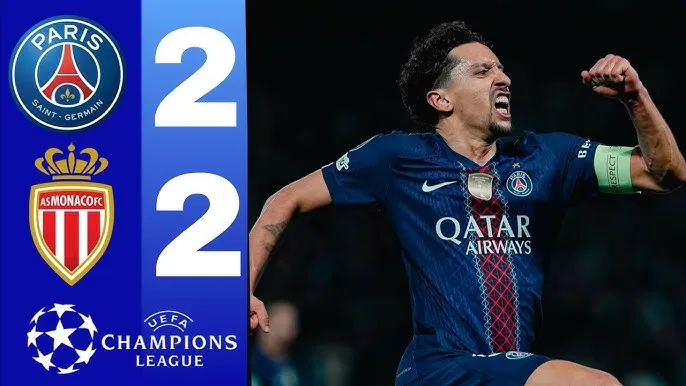PSG vs Monaco 2-2 (5-4): Marquinhos, Kvaratskhelia tỏa sáng, Teze lập công nhưng PSG sẽ gặp Chelsea hoặc Barcelona ở vòng 1/8 