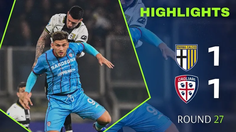 Parma vs Cagliari 1-1: Tâm điểm hiệp 2, Michael Folorunsho ghi siêu phẩm sút xa mở bàn, Gaetano Oristanio chớp thời cơ chia điểm