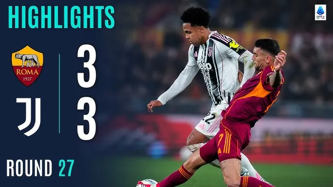 AS Roma vs Juventus 3-3: Wesley Franca, Ndicka, Malen tỏa sáng nhưng Conceicao, Boga, Gatti kịp chia điểm, Roma bám đuổi tốp 3 Serie A