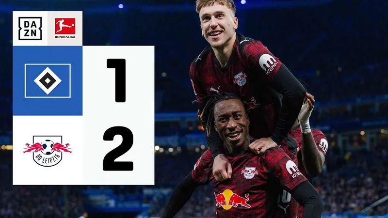 Hamburger vs Leipzig 1-2: Fabio Vieira chớp thời cơ mở tỷ số, Romulo Cardoso, Yan Diomande ngược dòng bỏ túi 3 điểm như ý
