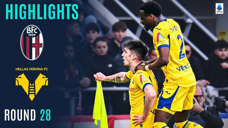 Bologna vs Verona 1-2: Jonathan Rowe mở tỷ số nhưng Martin Frese, Kieron Bowie ngược dòng giành gọn 3 điểm quý giá, đào thoát rớt hạng