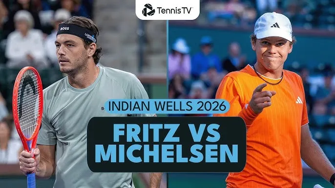 Alex Michelsen vs Taylor Fritz 6-4, 7-6 (8-6): Thắng Fritz nhanh chóng, Michelsen gặp Daniil Medvedev ở vòng 16 Indian Wells