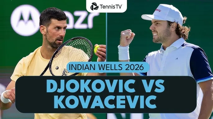 Novak Djokovic vs Aleksandar Kovacevic 6-4, 1-6, 6-4: Thắng Djokovic dễ dàng, Djokovic gặp ĐKVĐ Jack Draper tranh vé vào tứ kết