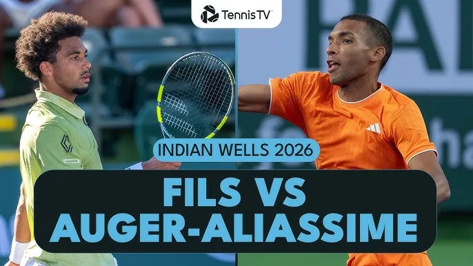 Arthur Fils vs Felix Auger-Aliassime 6-3, 7(11)-6(9): Thắng Aliassime, Fils đấu Alexander Zverev ở tứ kết Indian Wells 