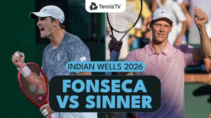 Joao Fonseca vs Jannik Sinner 6-7 (6-8), 6-7 (4-7): Thắng nhọc Fonseca, Sinner đấu Learner Tien ở tứ kết Indian Wells