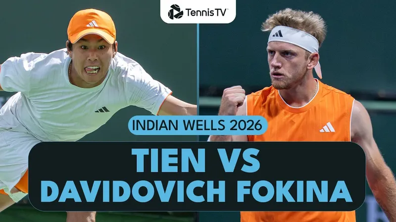 Learner Tien vs Alejandro Davidovich 4-6, 6-1, 7-6(4): Hạ Davidovich, tay vợt gốc Việt đấu Jannik Sinner ở tứ kết Indian Wells