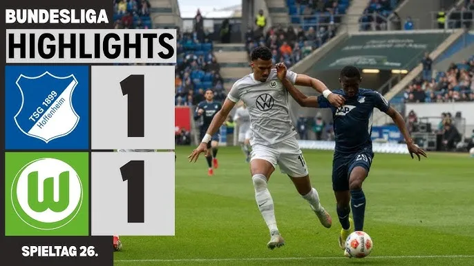 Hoffenheim vs Wolfsburg 1-1: Bùng nổ hiệp 2, Konstantinos Koulierakis mở bàn, Grischa Promel nỗ lực đánh đầu chia điểm