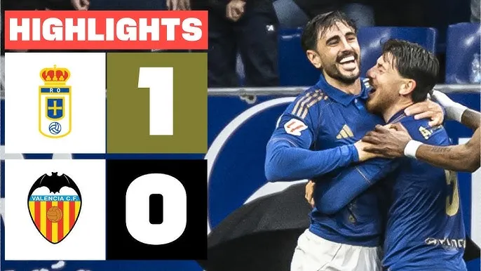 Real Oviedo vs Valencia 1-0: Cruz Fernandez kiến tạo, David Costas ghi bàn duy nhất, bỏ túi 3 điểm nhưng vẫn chót bảng La Liga