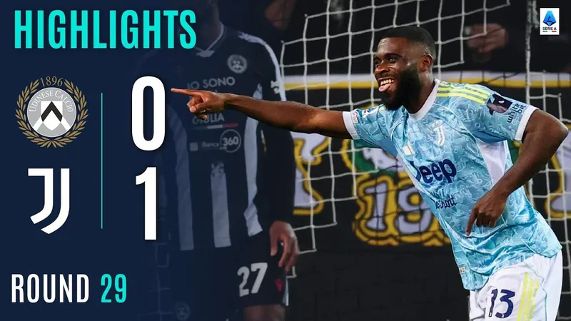 Udinese vs Juventus 0-1: Kenan Yildiz kiến tạo, Jeremie Boga ghi bàn, VAR ngăn Conceicao ghi bàn, Juve vào tốp 4 Serie A 