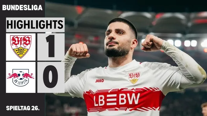 Stuttgart vs Leipzig 1-0: Chris Fuhrich kiến tạo, Deniz Undav lạnh lùng tỉa góc ghi bàn duy nhất chốt hạ vị trí thứ 4 Bundesliga