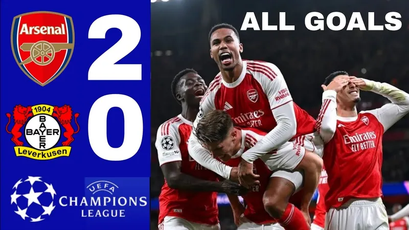 Arsenal vs Bayer Leverkusen 2-0 (3-1): Eze, Rice tỏa sáng, chốt hạ chiếc vé gặp Sporting Lisbon ở Tứ kết Champions League 