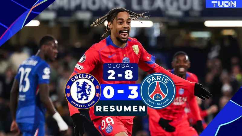 Chelsea vs PSG 0-3 (2-8): Hakimi cú đúp kiến tạo, Kvaratskhelia, Barcola, Mayulu tỏa sáng, PSG bước tiếp tứ kết Champions League
