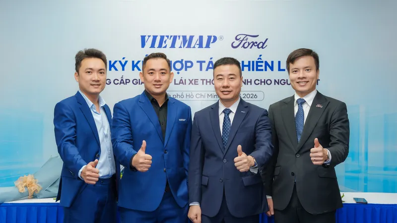 Ford Việt Nam, Vietmap hợp tác cung cấp thêm giải pháp hỗ trợ lái xe thông minh 