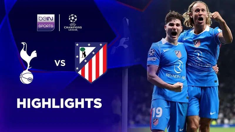 Tottenham vs Atletico Madrid 3-2 (5-7): Alvarez, Hancko lập công nhưng Kolo Muani, Xavi Simons chốt hạ vé gắp Barca ở tứ kết