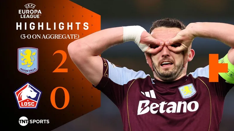 Aston Villa vs Lille 2-0 (3-0): McGinn, Bailey chốt hạ vé đi tiếp, đối đầu Bologna ở vòng tứ kết Europa League