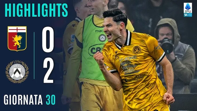 Genoa vs Udinese 0-2: Bùng nổ hiệp 2, Jurgen Ekkelenkamp mở bàn, Keinan Davis kịp góp công chiến thắng phút bù giờ 