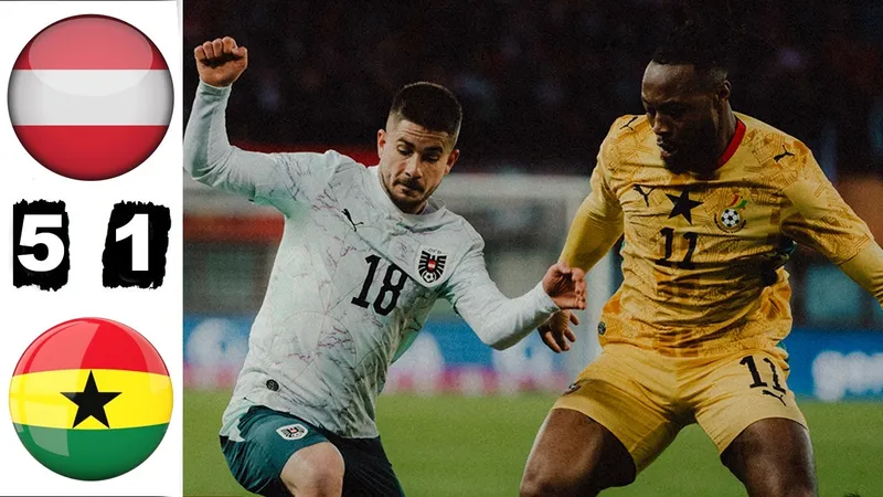Giao hữu, Áo vs Ghana 5-1: Lần lượt Sabitzer, Gregoritsch, Posch, Chukwuemeka, Seiwald đua tài phá lưới Ghana, giành chiến thắng dễ dàng